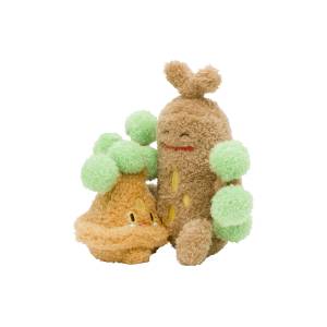 Peluche Pokemon: Buruburu...Mugyu! - Nakibeso Bonsly & Sudowoodo [The Pokémon Company]