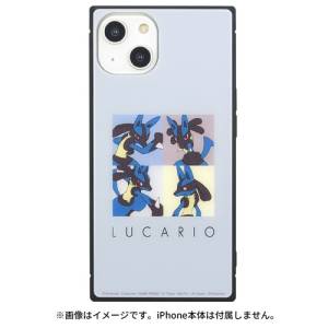Pokemon: Lucario - iPhone Square Glass Case (iPhone 14/13) [The Pokemon Company]