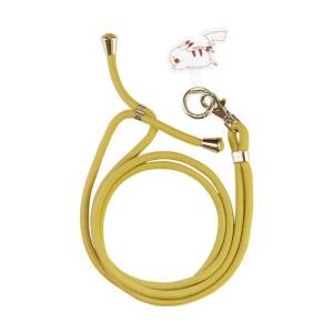 Pokémon: Pikachu - Yellow Smartphone Strap With Carabiner [The Pokémon Company]