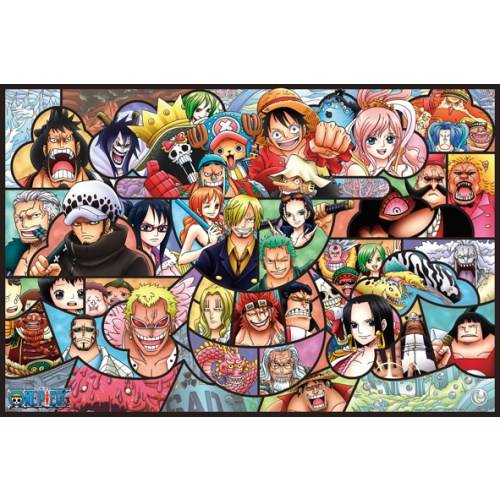 One Piece: Art Crystal Jigsaw Puzzle - New World Adventure! (1000 Pieces) [Ensky]