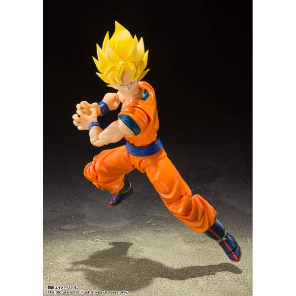 S H Figuarts Dragon Ball Z Son Goku Ssj Full Power Ver Reissue Bandai Spirits Nin