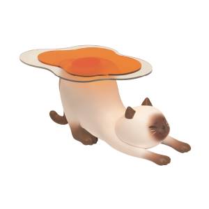 Shitauke no Neko: Siamese cat [Plum]