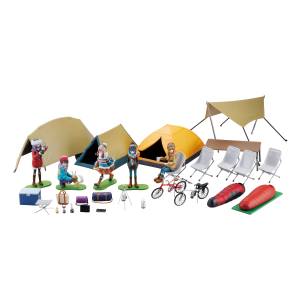 ARTPLA: Yuru Camp - Camp Set - Plastic Model Kit (Reissue) [Kaiyodo]