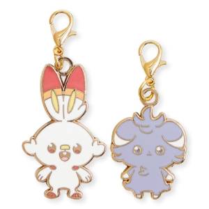 Pokemon: Pokepeace - Metal Charms  - Flambino & Psystigri [The Pokémon Company]