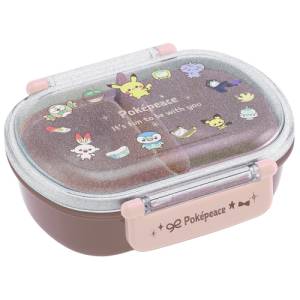 Pokémon: Poképeace - Antibacterial Fluffy Tight Lunch Box Oval [Skater] 