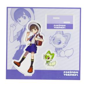 Pokemon: POKÉMON TRAINERS - Acrylic Stand - Florian & Sprigatito [The Pokemon Company]