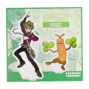 Pokemon: POKÉMON TRAINERS - Acrylic Stand - Brassius & Sudowoodo [The Pokemon Company]