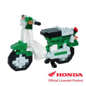 Nanoblock: Honda Super Cub 50 (Green Ver.) (200 Pieces) [Kawada]
