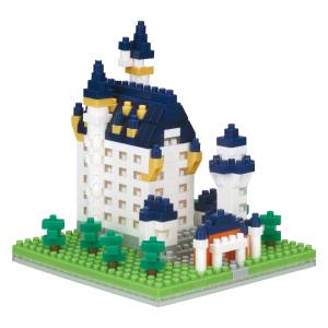 Nanoblock: Neuschwanstein Castle (500 Pieces) [Kawada]