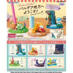 Pokemon: DesQ Desktop Figure Paldea - 6pack box [Re-Ment]
