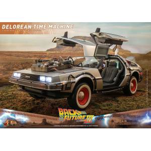 Movie Masterpiece: Vehicle: Back to the Future Part III - DeLorean Time Machine 1/6 [Hot Toys]