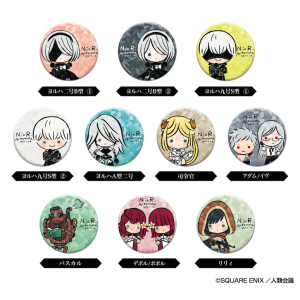 NieR:Automata Ver1.1a: Kiratto CAN Badge - Box of 10 [Square Enix]