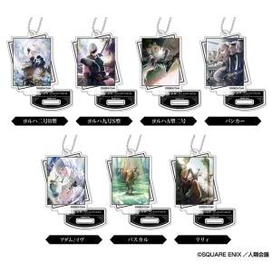 NieR:Automata Ver1.1a: Mini Acrylic Stand/Keychain - Box of 10 [Square Enix]