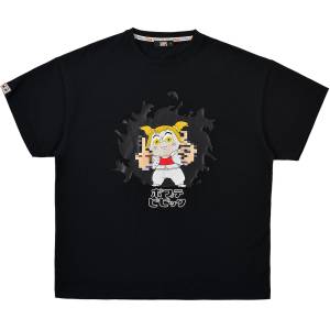 Pop Team Epic: T-shirt Popuko Fire (M Size) - Popuko [GoodSmile Moment]