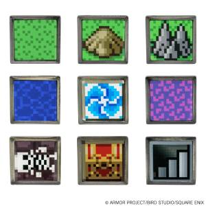 Dragon Quest: Pixel Pin Badge Collection (Box of 9) [Square Enix]