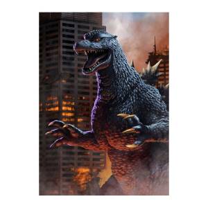 Godzilla: Monster Illustration Works Battle Spirits - Art Book Godzilla & Toho [Hobby Japan]