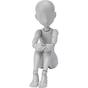 S.H.FIGUARTS: BODY-CHAN - SUGIMORI KEN - EDITION DX SET (GRAY COLOR VER.) - REISSUE [Bandai Spirits]