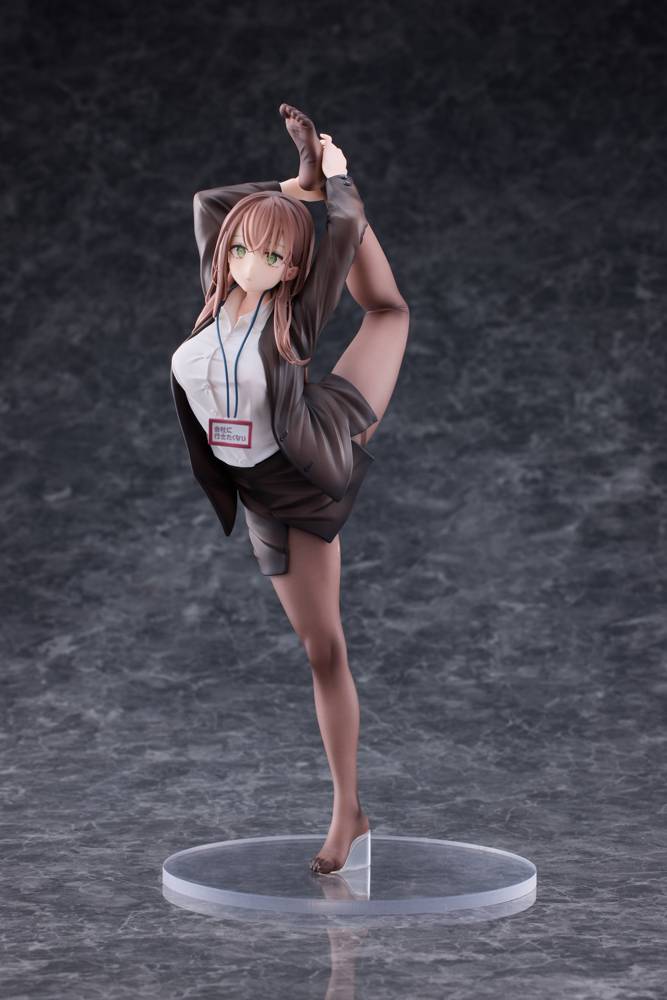 Surprisingly Bendy OL-chan - Who Doesn't Want to Go to Work - White Ver 1/6 (Deluxe Editio...