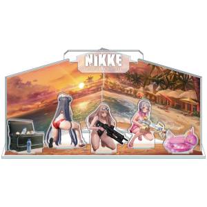 Nikke Goddess of Victory: Diorama Acrylic - Summer - Troop 02 [Algernon Product]