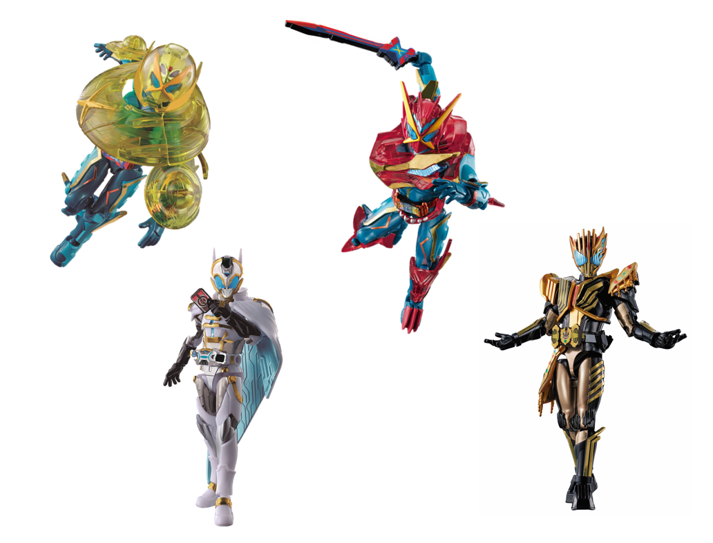 Shokugan: So-Do Kamen Rider Gotchard → 4 ← Feat. Kamen Rider Outsiders - 12pack box (Candy...