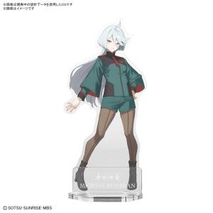Mobile Suit Gundam The Witch From Mercury: Acrylic Stand - Gunpla Package Art - Miorine Rembran [Bandai]