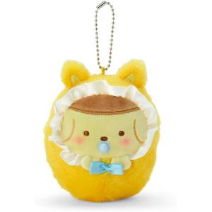 Sanrio Plush: Swaddled Baby - Mascot Holder - Pompompurin [Sanrio]
