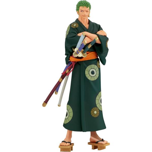 DXF Figure The Grandline Series: Roronoa Zoro - Wano Country - Yukata ...