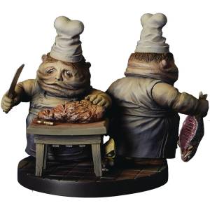 Little Nightmares: Little Nightmares Mini Figure Collection Vol.1 - Six & The Twin Chefs [Gecco]