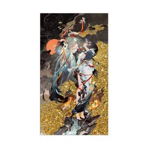 Hatsune Miku: Sand-Filled Acrylic Block (Shimian Maifu Ver.) [Good Smile Company]