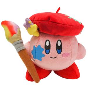 Kirby of the Stars : Plush - KP31 - ALL STAR COLLECTION - Artist Kirby (S) [SAN-EI]