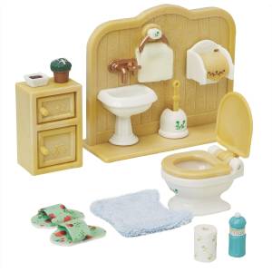 Sylvanian Families: Toilet Set (Yellow) [Epoch]