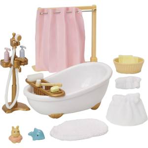 Sylvanian Families: Bath/Shower Set (Pink) [Epoch]