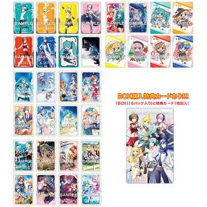 Hatsune Miku: Metallic Card Collection Gum First Press Limited Edition 16Pack BOX (CANDY TOY) [Ensky]