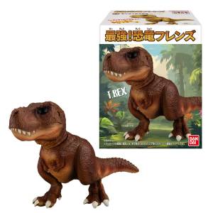 Shokugan: Strongest! Dinosaur Friends - 12 Packs/Box (CANDY TOY) [Bandai Premium]