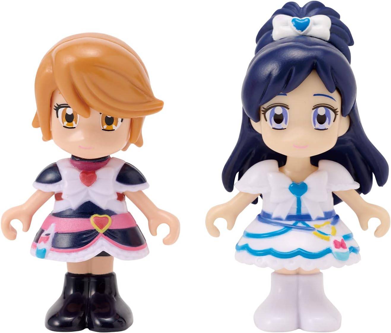 Pretty Cure All Stars: Pre-Coord Dolls - Cure Black & Cure White [Bandai]