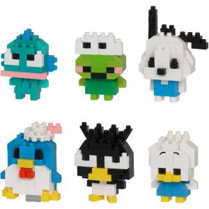 Nanoblock: MiniNano - Sanrio Characters Vol.2 - Hapidanbui (6 Packs/Box) [Kawada]