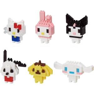 Nanoblock: MiniNano - Sanrio Characters (6 Packs/Box) [Kawada]