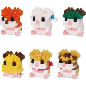 Nanoblock: MiniNano - Hamtaro Vol.2 (6 Packs/Box) [Kawada]