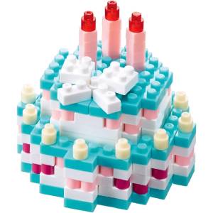 Nanoblock: Food Series - Birthday Cake (170 Pieces) [Kawada]