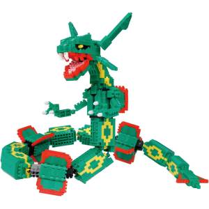 Nanoblock: Pokemon - Rayquaza Extreme DX (1790 Pieces) [Kawada]