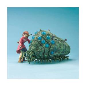 Nausicaä of the Valley of the Wind: Nausicaä & Ohmu 1/20 (Reissue Plastic Model) [Bandai Spirits]