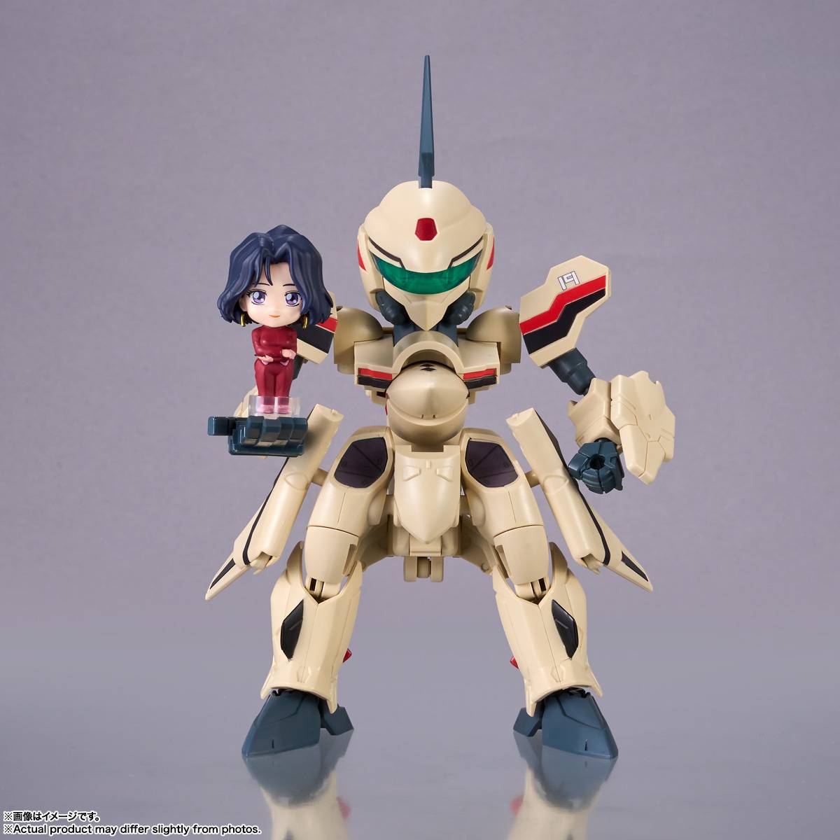 TINY SESSION: Macross Plus - Myung Fang Lone & YF-19 Isamu Dyson Machine [Bandai Spirits]