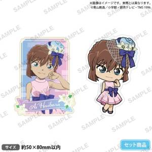 Detective Conan: Mini Sticker Set - Haibara Ai (Weiβ Schwarz Blau Style ver.) [Bushiroad]