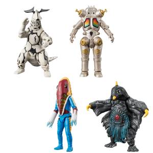 Shokugan: Ultraman - ChoDo α Ultra Kaijuu 2 - Pack of 4 (Candy Toy) [Bandai]