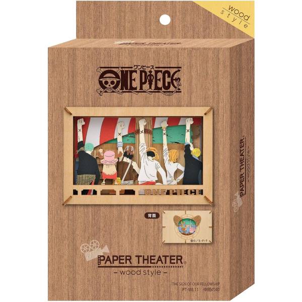 One Piece: Wood Paper Theater - Friendship Mark [Ensky] - Nin-Nin-Game.com
