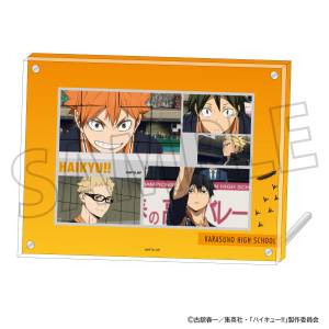 Haikyuu!! - Acrylic Photo Frame & Bromide Set (Karasuno High School) [Movic]