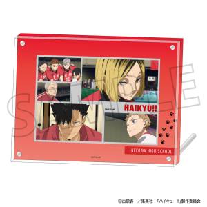 Haikyuu!! - Acrylic Photo Frame & Bromide Set (Nekoma High School) [Movic]