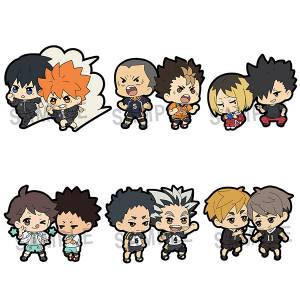 Rubber Mascot Buddy Collection: Haikyuu !! 6pack box (Reissue) [Megahouse]