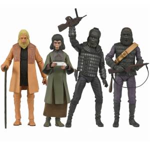 Planet of the Apes: 7-Inch Action Figure Legacy Series (Set of 4) [Neca]