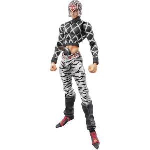 Super Action Statue: JoJo's Bizarre Adventure Golden Wind - Guido Mista & S.P. (Black Ver.) [Medicos Entertainment]